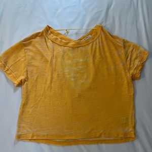 We The Free Viola Tee in Mango